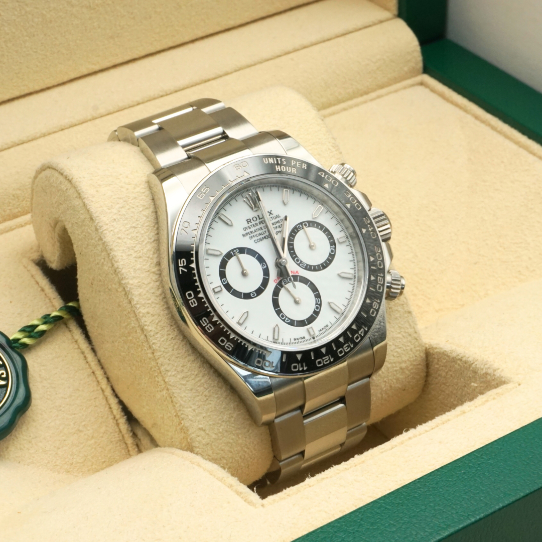 Rolex Cosmograph Daytona 126500LN White Dial Panda 2024