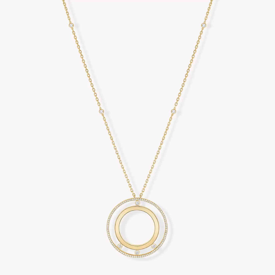 Move Romane Long Necklace 18ct Gold