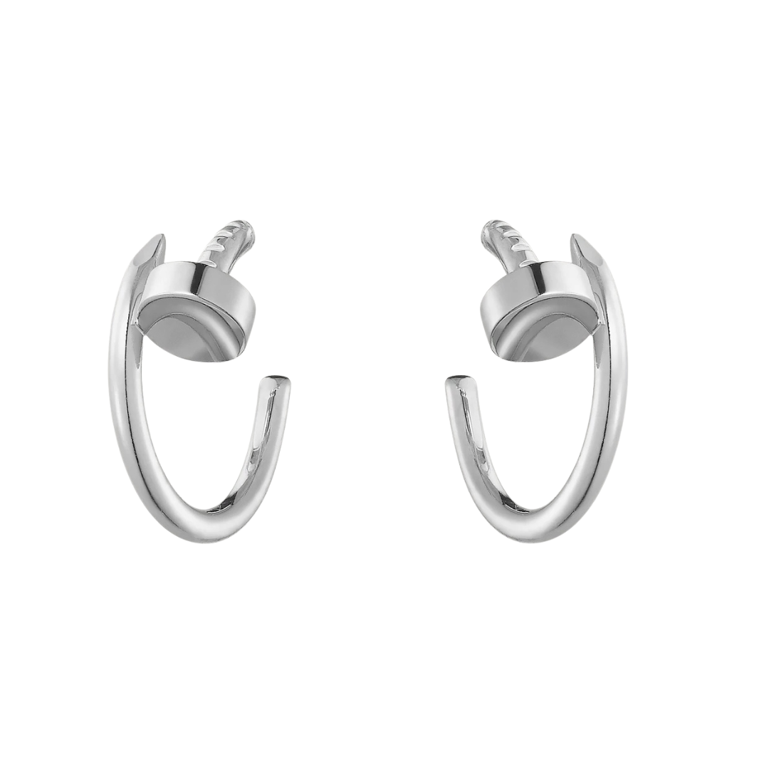 Cartier Juste Un Clou Hoop Earrings Small 18ct Gold