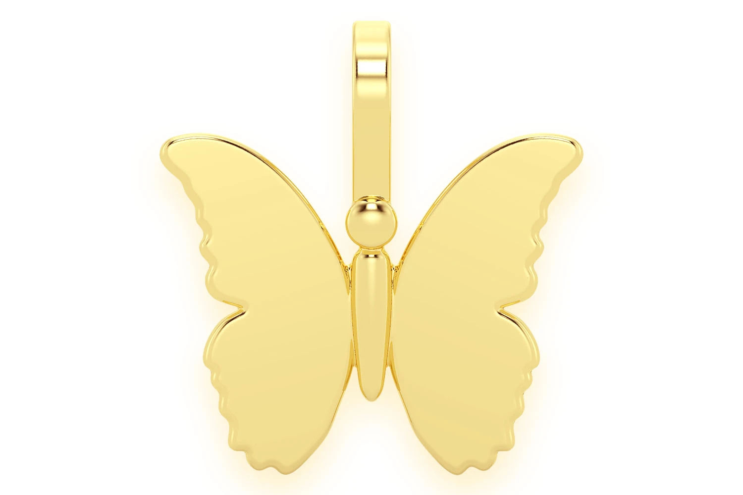 Erkals Jewellers Butterfly Pendant 18K Gold