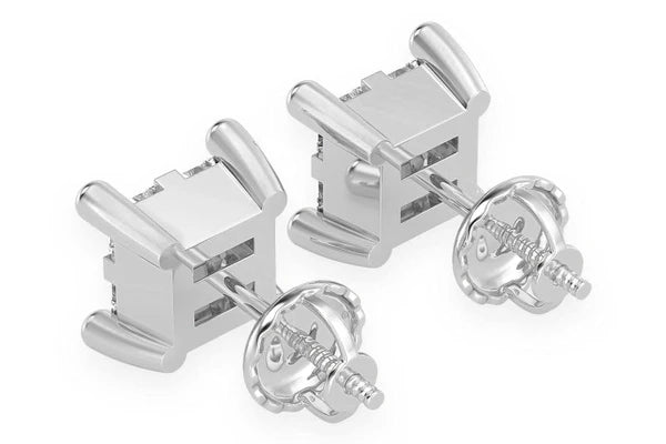 Erkals Jewellers Quad Stud Earrings 18K Gold 0.25ctw