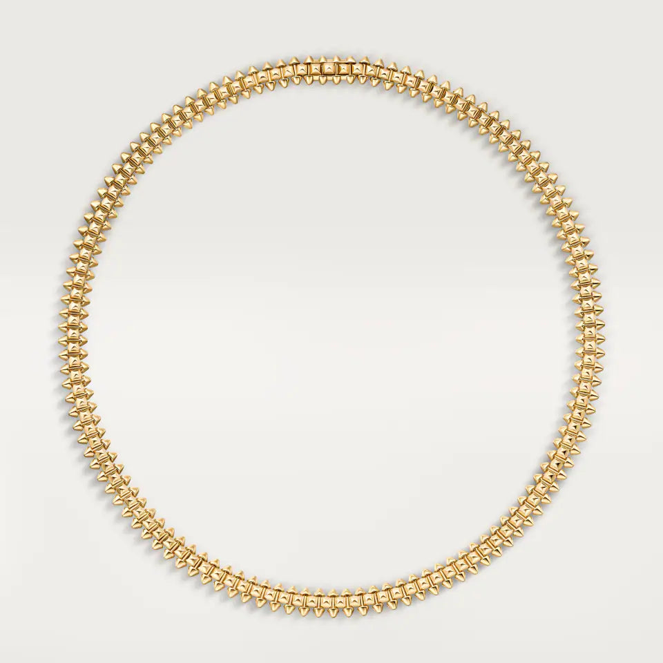 Cartier Clash de Cartier Necklace Flexible Small Model 18K Yellow Gold
