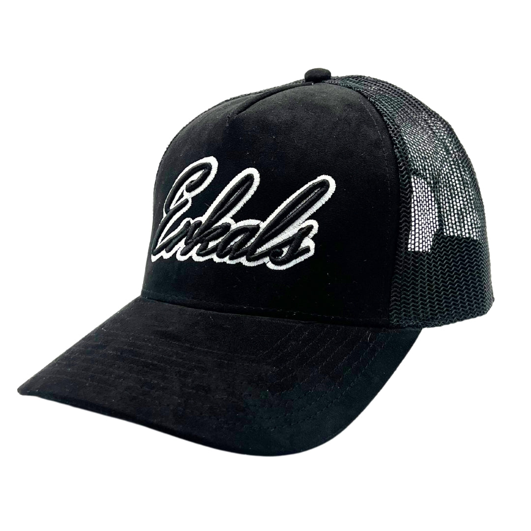 Erkals Signature Black Suede Cap