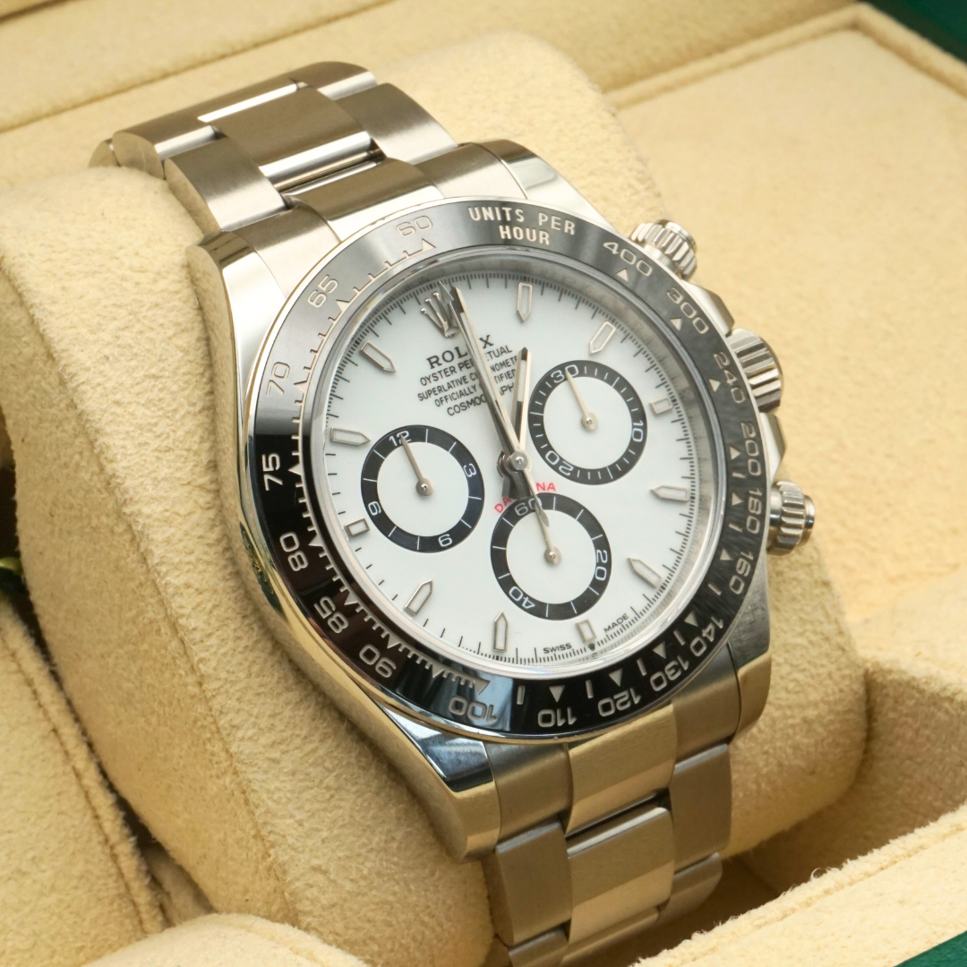 Rolex Cosmograph Daytona 126500LN White Dial Panda 2024