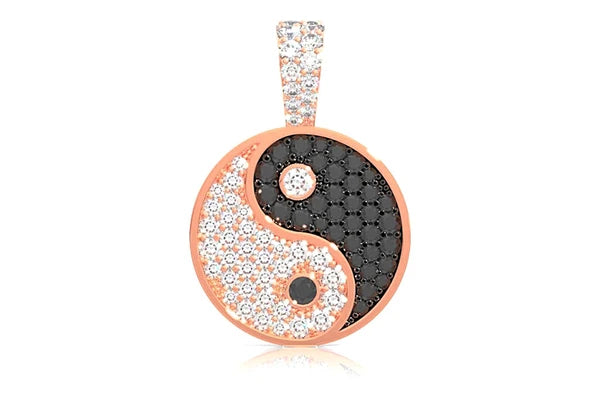 Erkals Jewellers Yin Yang Pendant 18K Gold Diamond 0.80ctw