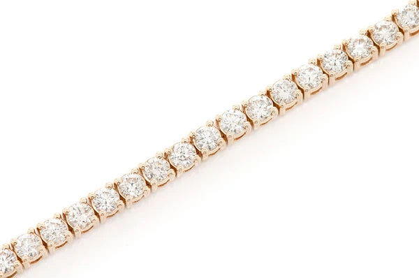 Erkals Jewellers 10pt Prong Set Diamond Tennis Bracelet 18K Gold 4.50ctw