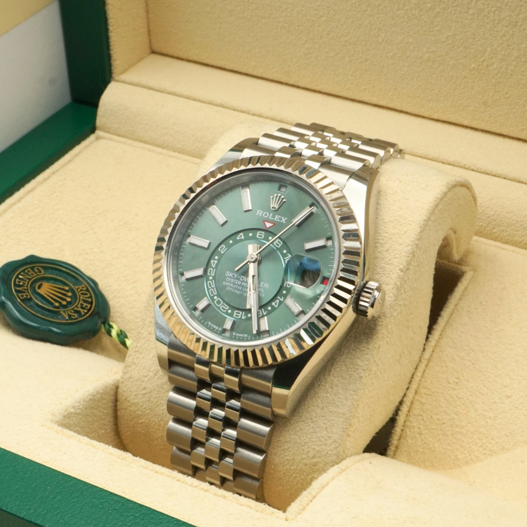 Rolex Sky-Dweller 336934 Mint Green Dial Jubilee 2024