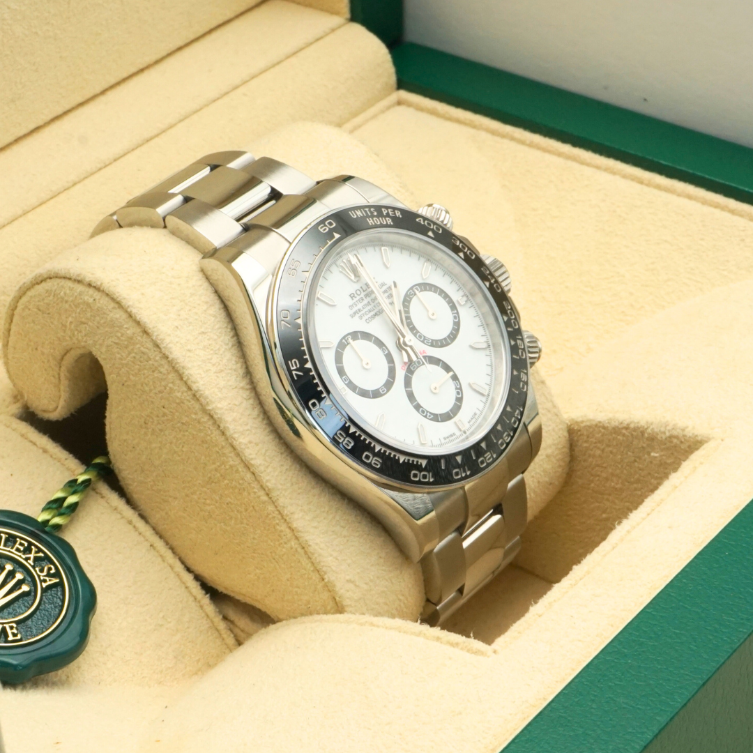 Rolex Cosmograph Daytona 126500LN White Dial Panda 2024