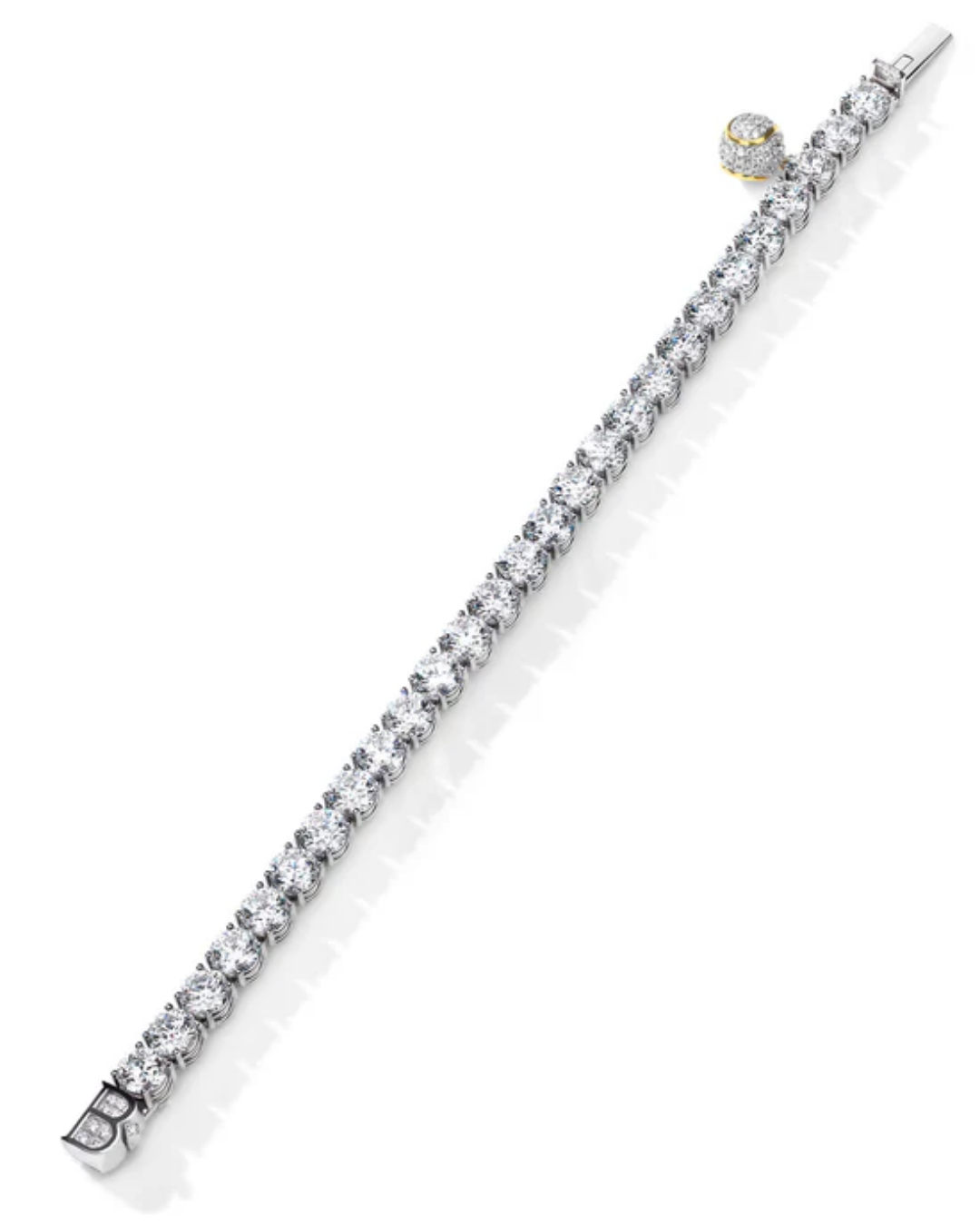Classic Platinum Diamond Tennis Bracelet
