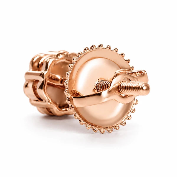 Erkals Jewellers Flower Stud Earrings 18K Gold 0.75ctw