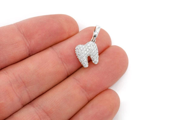 Erkals Jewellers Molar Tooth Diamond Pendant 18K Gold 0.50ctw