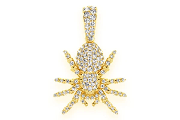 Erkals Jewellers Spider Pendant 18K Gold Diamond 0.70ctw