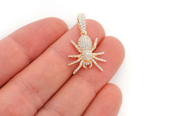Erkals Jewellers Spider Pendant 18K Gold Diamond 0.70ctw