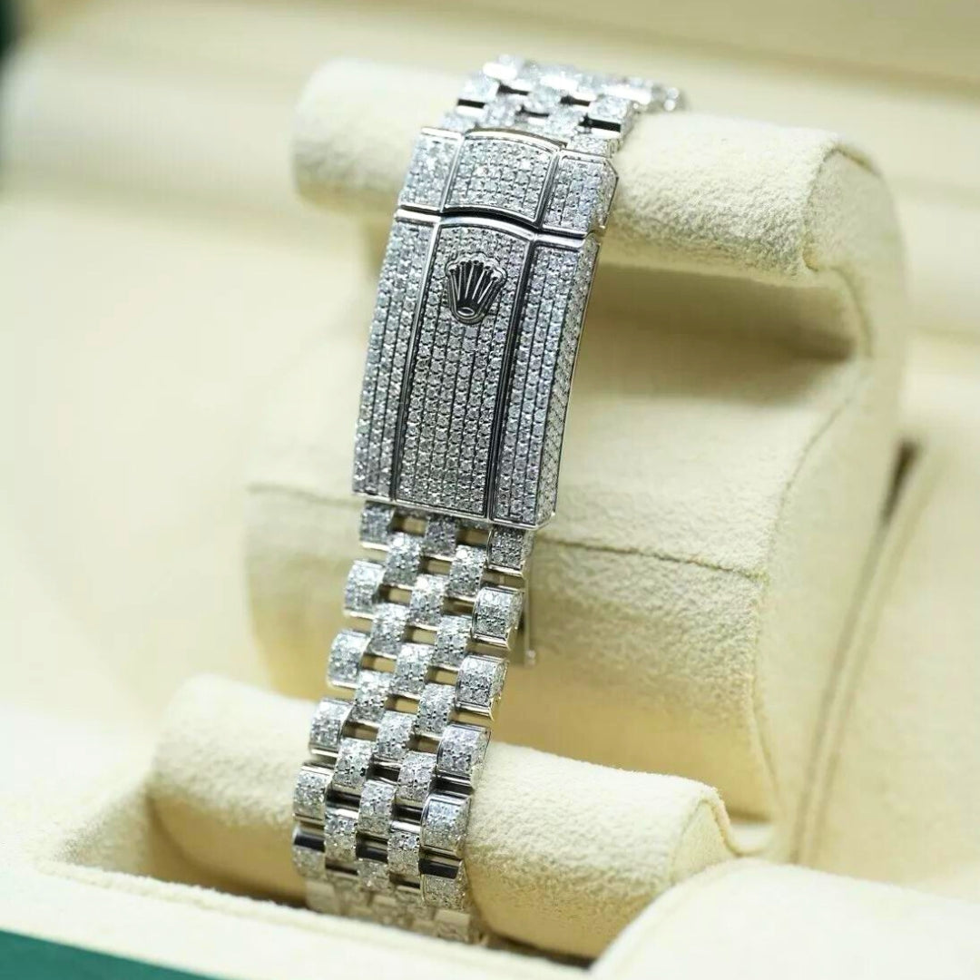 Rolex Datejust 41 126300 HoneyComb Diamond Baguette Dial Jubilee 2024