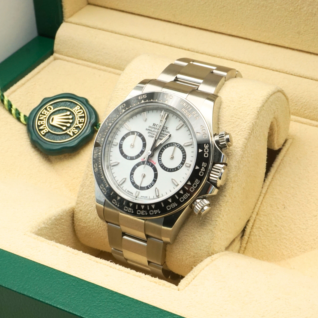 Rolex Cosmograph Daytona 126500LN White Dial Panda 2024