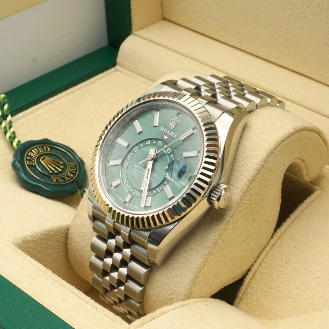 Rolex Sky-Dweller 336934 Mint Green Dial Jubilee 2024
