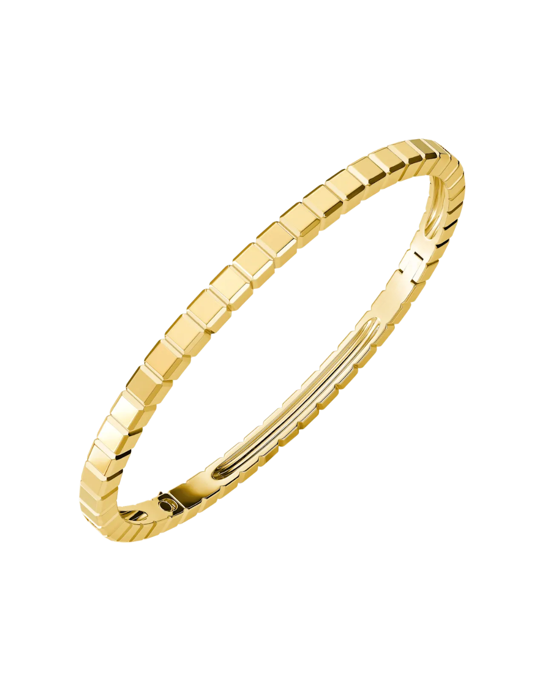 Ice Cube Bangle 18ct Yellow Gold