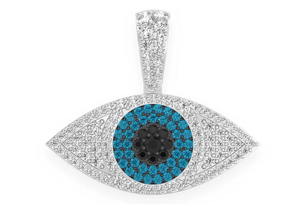 Erkals Jewellers Evil Eye Pendant 18K Gold Diamond 0.85ctw