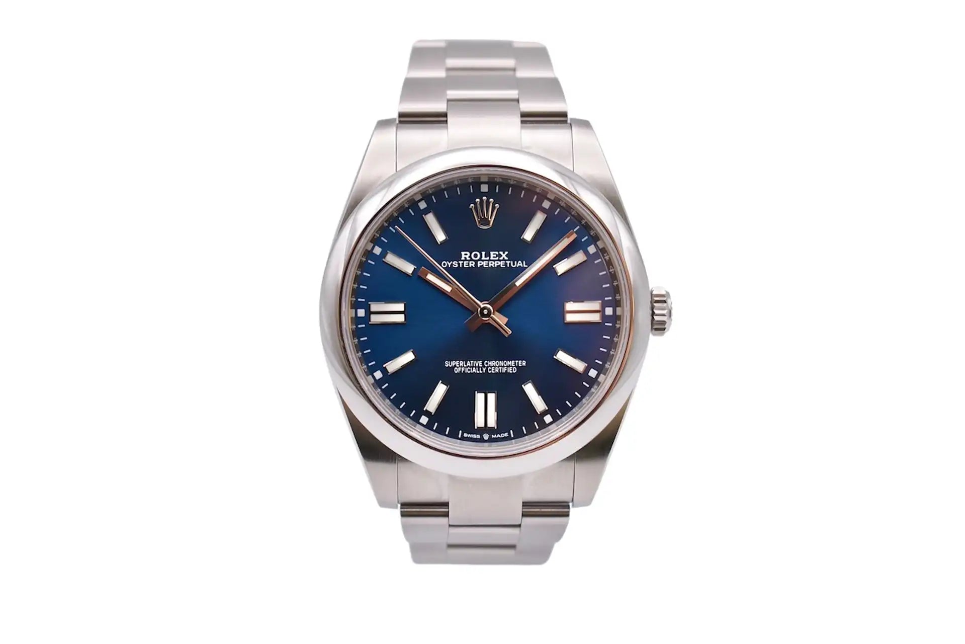 Rolex Oyster Perpetual 41 124300 Blue Dial 2024