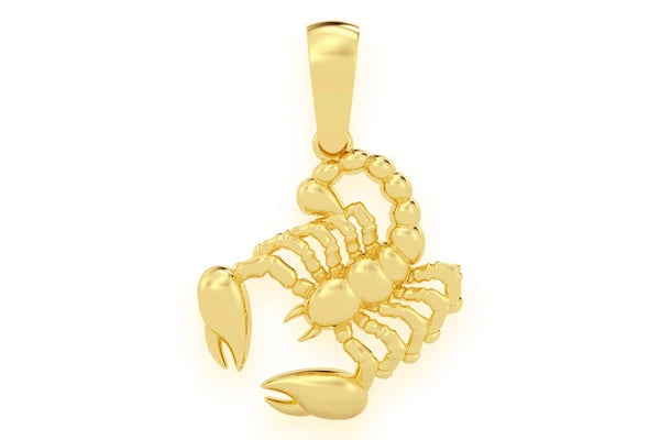 Erkals Jewellers Scorpion Solid Pendant 18K Gold