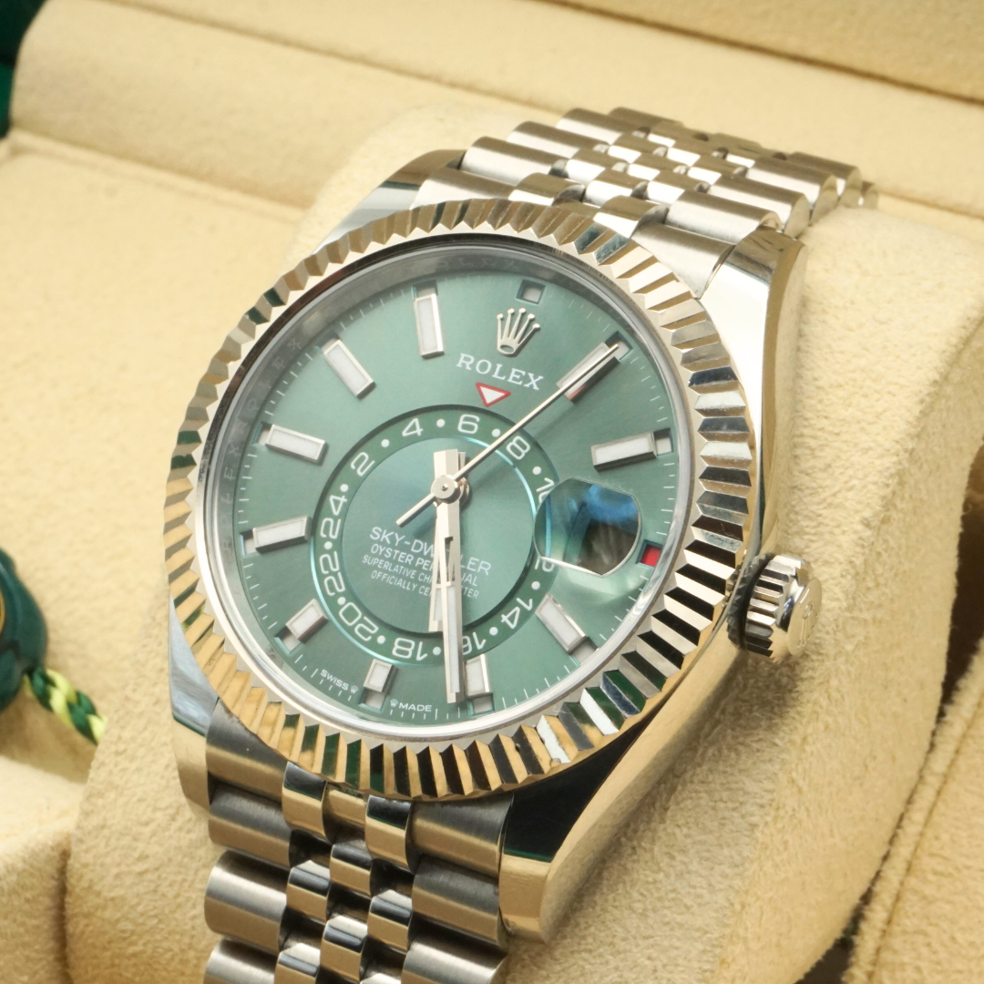 Rolex Sky-Dweller 336934 Mint Green Dial Jubilee 2024
