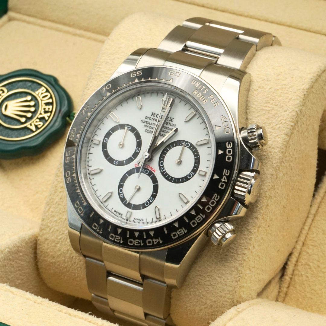 Rolex Cosmograph Daytona 126500LN White Dial Panda 2024