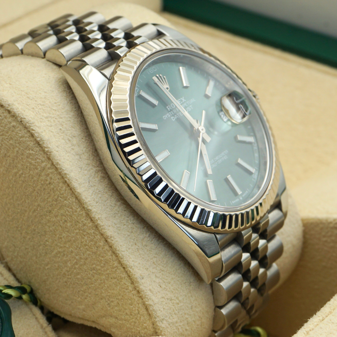 Rolex Datejust 41 126334 Mint Green Dial Jubilee 2023