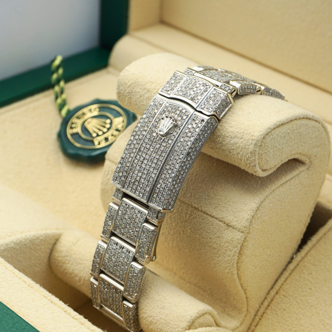 Rolex Datejust 41 126300 HoneyComb Diamond Baguette Dial