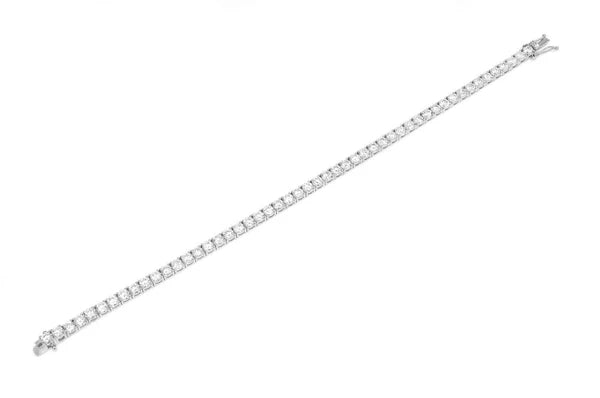 Erkals Jewellers 20pt Prong Set Diamond Tennis Bracelet 18K Gold 10.50ctw