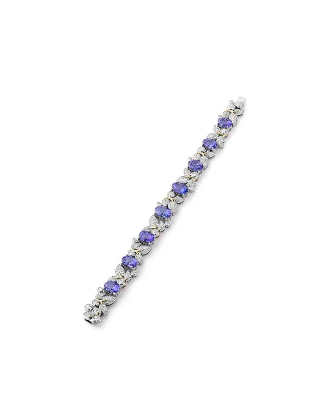 Secret Garden Verdure Tanzanite Diamond Bracelet