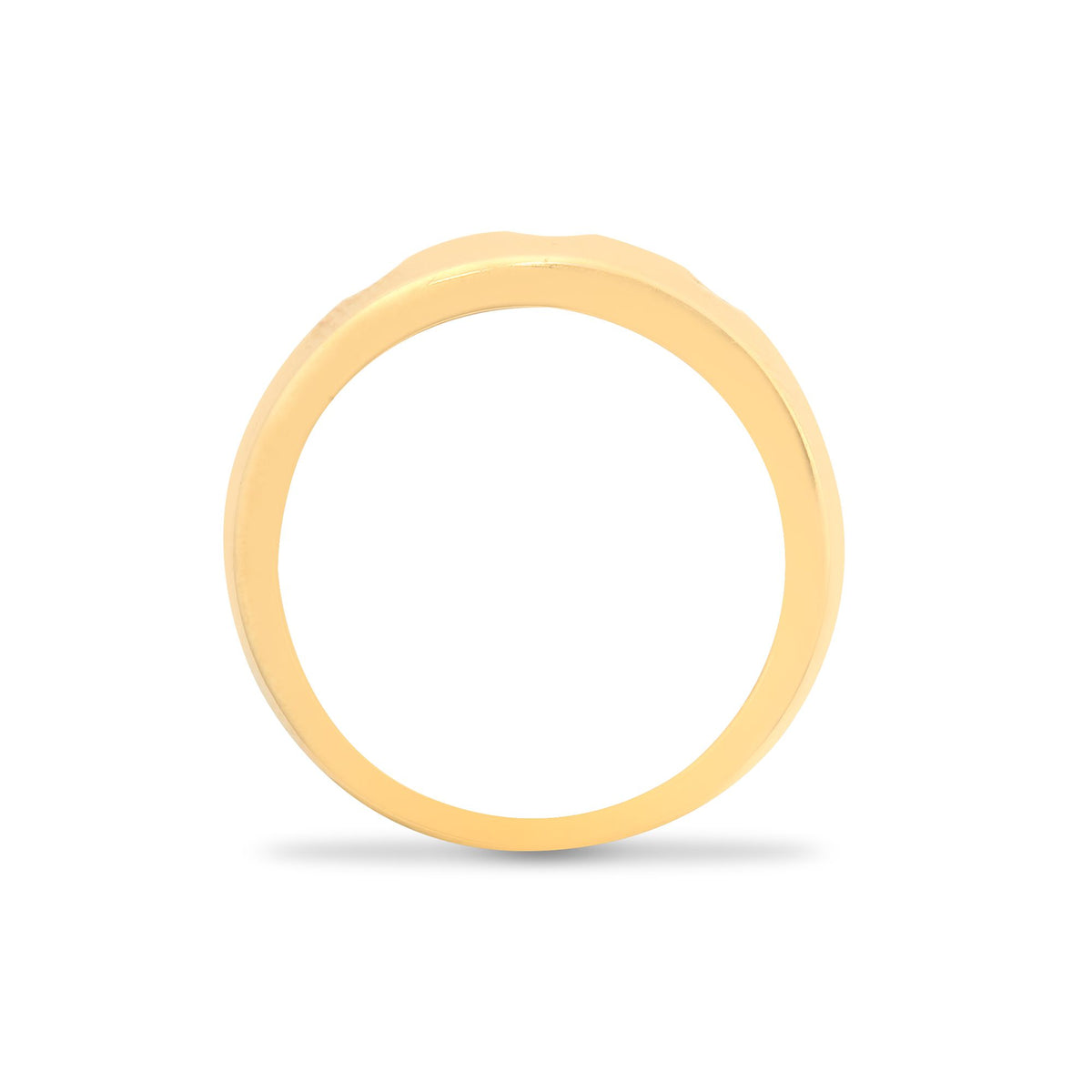 9ct Yellow Gold Natural Diamond 3 Stone Trilogy Ring