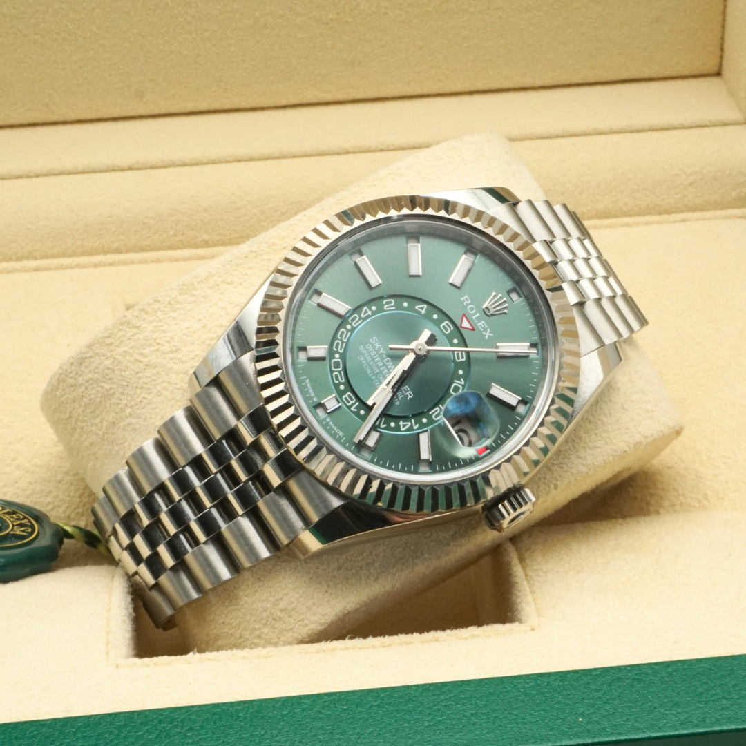 Rolex Sky-Dweller 336934 Mint Green Dial Jubilee 2024