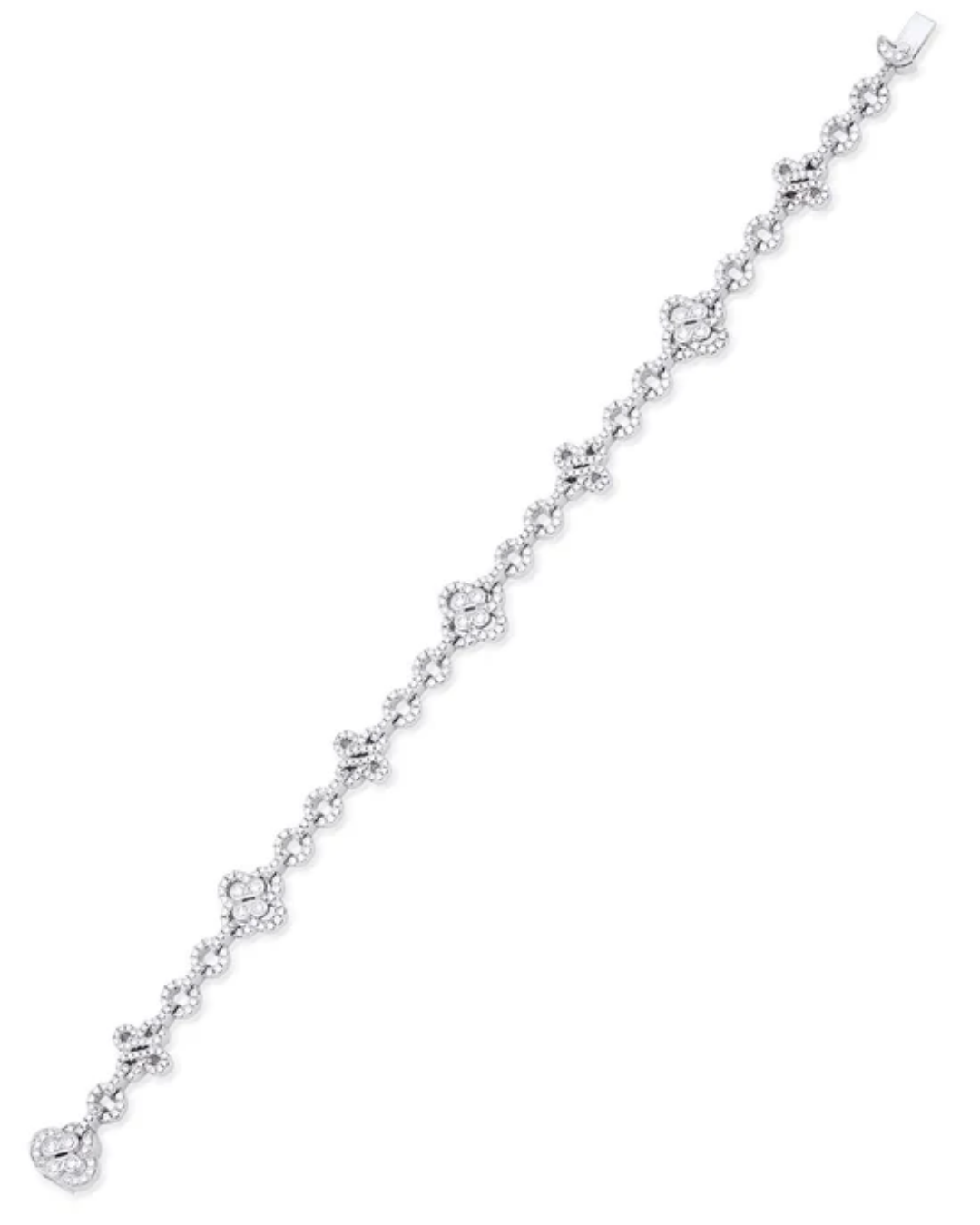 Be Platinum Diamond Bracelet