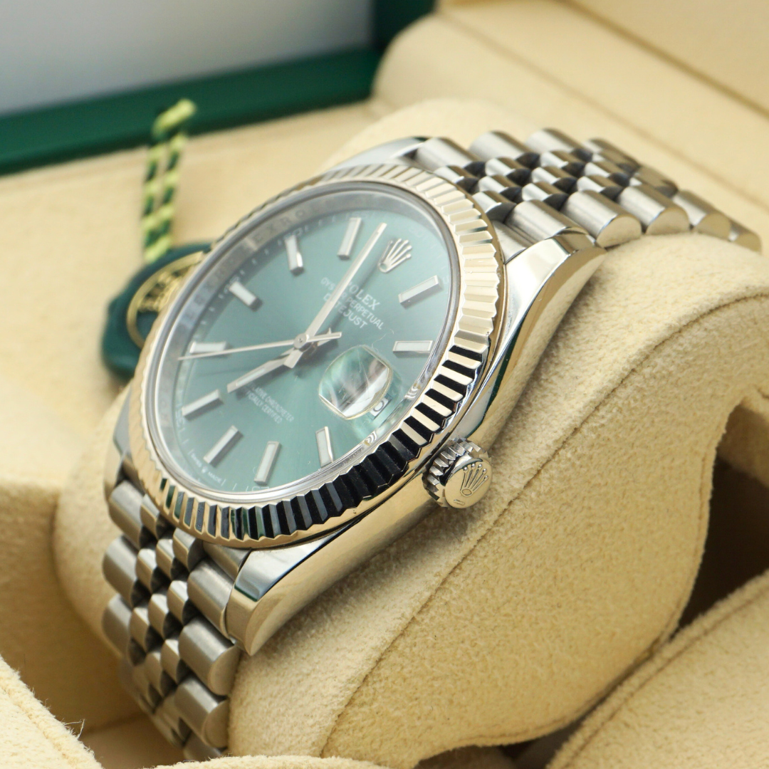 Rolex Datejust 41 126334 Mint Green Dial Jubilee 2023