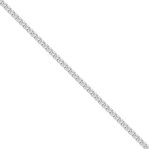 925 Sterling Silver Cubic Zirconia Tennis Bracelet