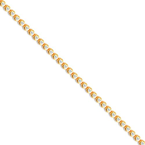 ABB116B | 925 Sterling Silver CZ Tennis Bracelet