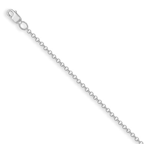 925 Sterling Silver Micro Belcher Necklace