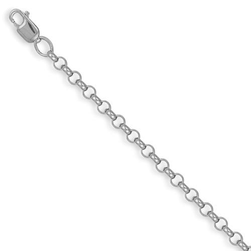 ACN002C-16 | 925 Sterling Silver Belcher Necklace
