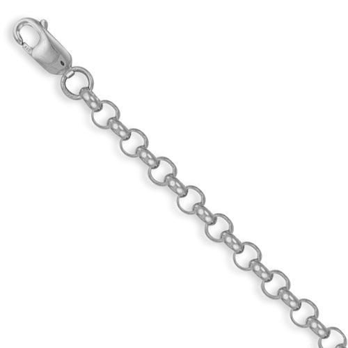 925 Sterling Silver Belcher Necklace