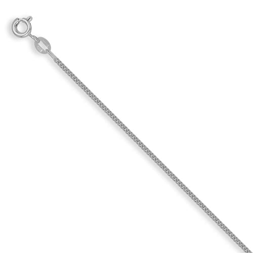 925 Sterling Silver Pendant Curb Necklace