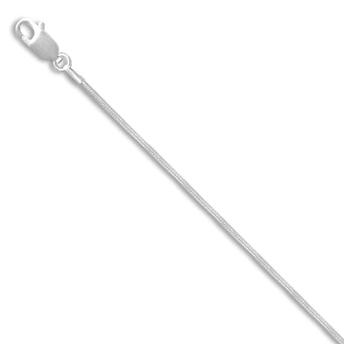 ACN004A-16 | 925 Sterling Silver Snake Chain Necklace