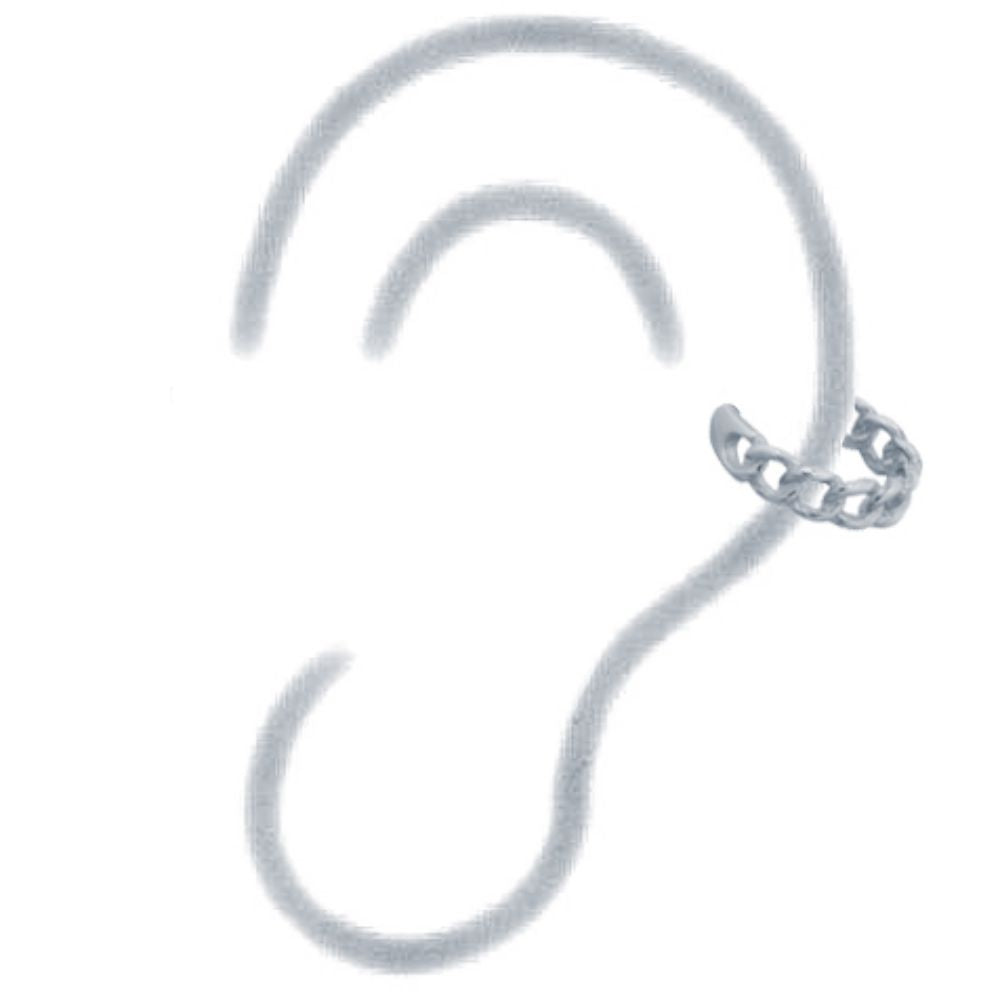 925 Silver Ear Cuff
