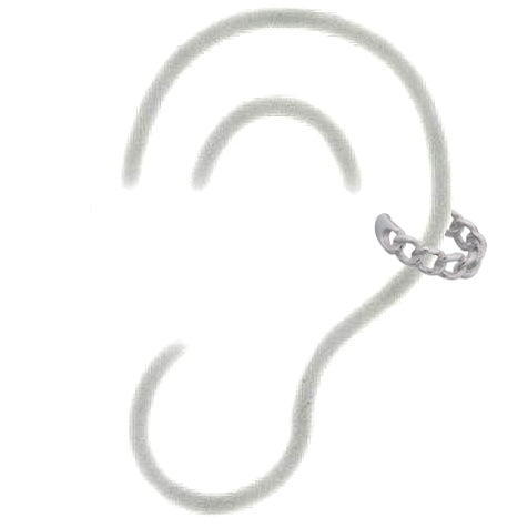 925 Silver Ear Cuff