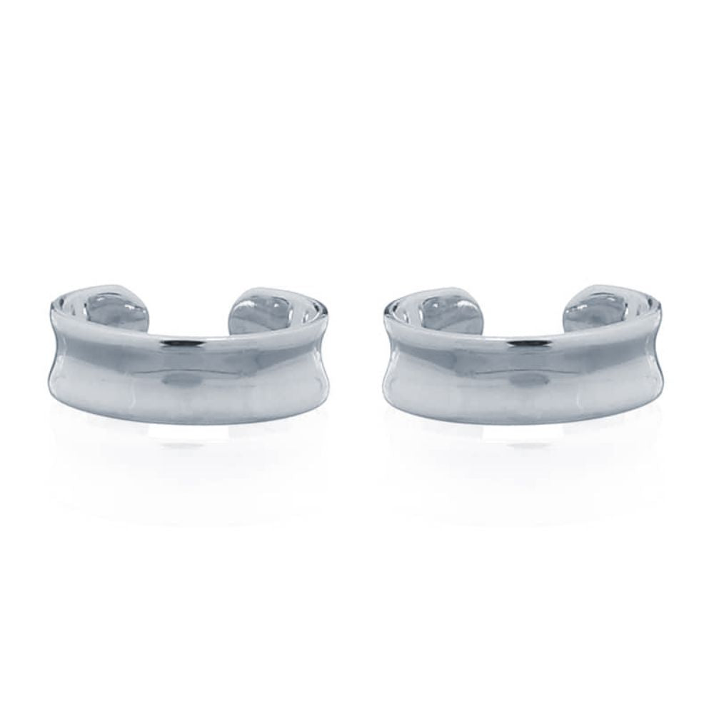 925 Silver Ear Cuff - Silver Plating
