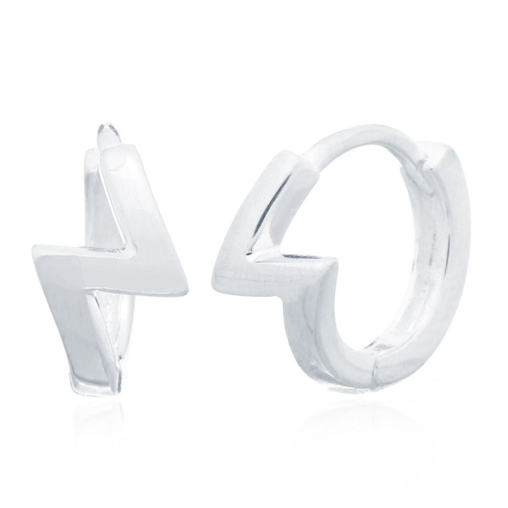925 Silver Huggie Hoops