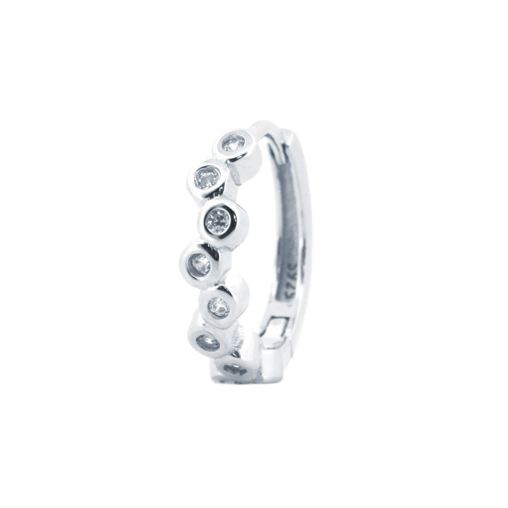 925 Silver Rhodium Plated Cubic Zirconia Set