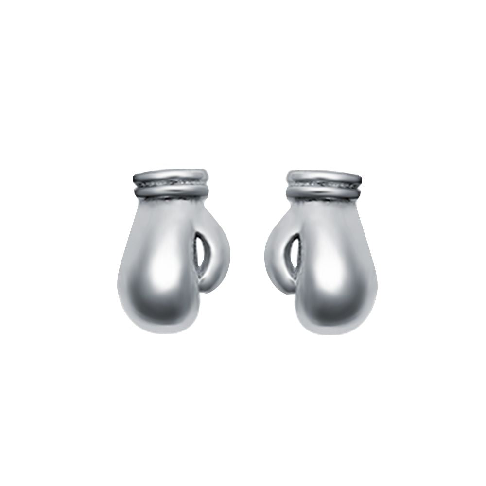AES125 | 925 SilverBoxing Glove Stud Earrings