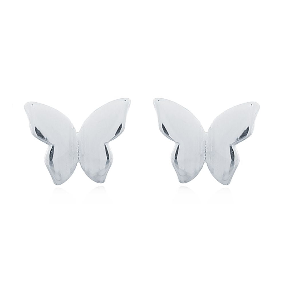 925 Silver Butterfly Studs