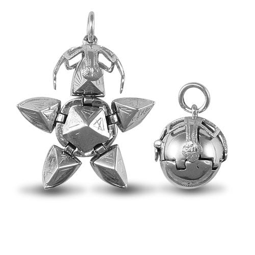 925 Sterling Silver Masonic Ball