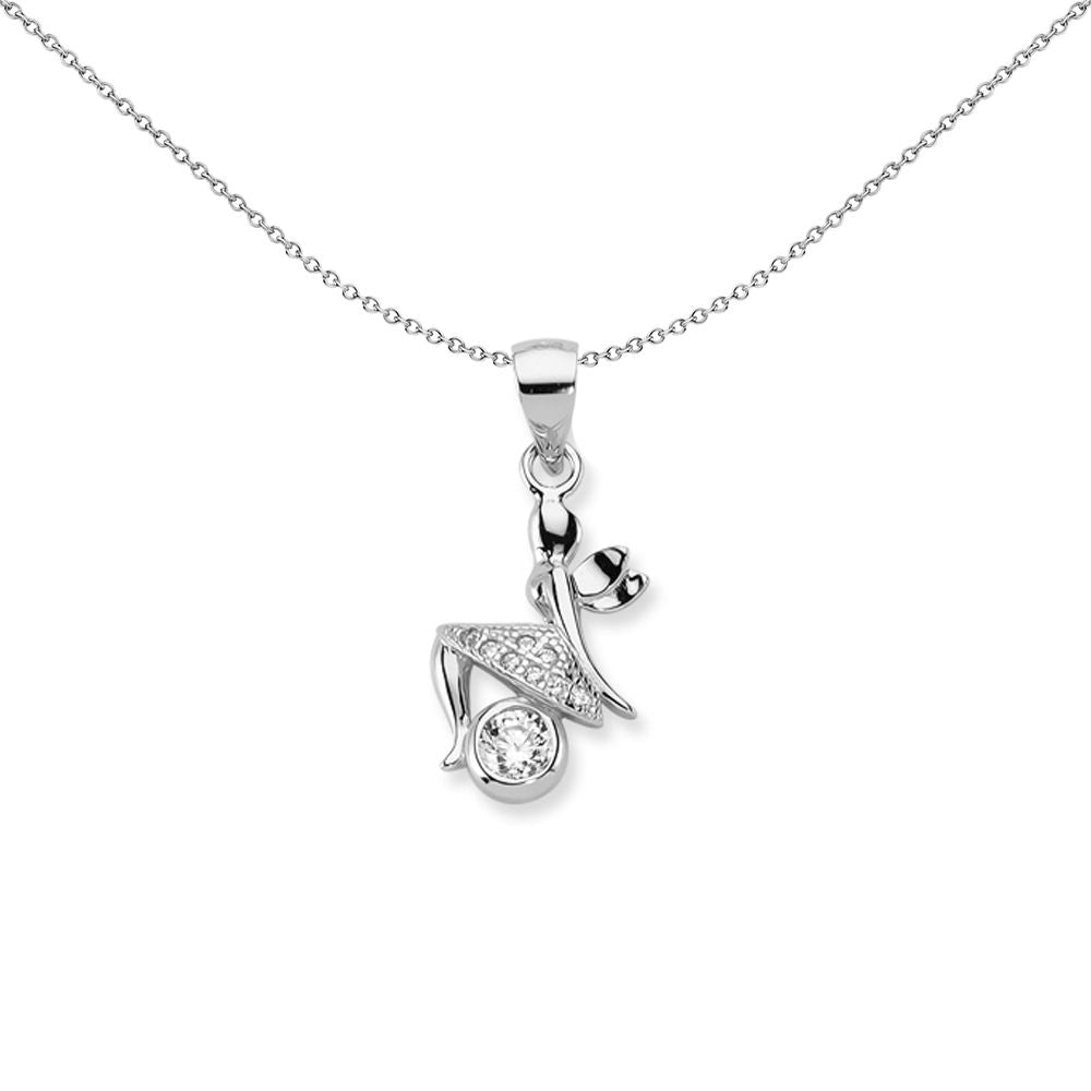 APD167 | 925 Silver CZ Pendant